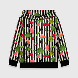 Детская толстовка Ягодно-арбузный микс