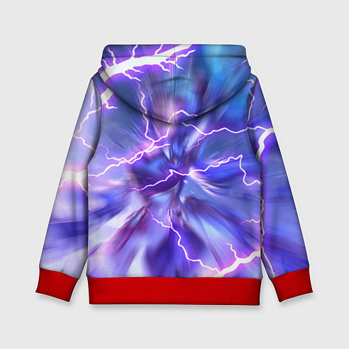 Детская толстовка Genshin Impact Геншин Импакт Z / 3D-Красный – фото 2