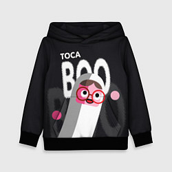 Толстовка-худи детская Toca Boo, цвет: 3D-черный