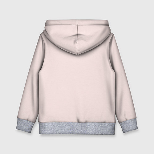 Детская толстовка Лана акваркелью / 3D-Меланж – фото 2