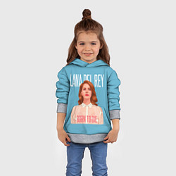 Толстовка-худи детская LDR Born to die, цвет: 3D-меланж — фото 2