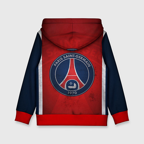 Детская толстовка Paris Saint-Germain / 3D-Красный – фото 2