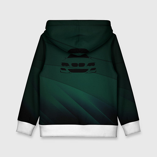 Детская толстовка GREEN BMW / 3D-Белый – фото 2