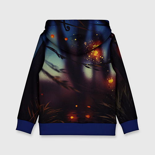 Детская толстовка Ху Тао Hu Tao / 3D-Синий – фото 2