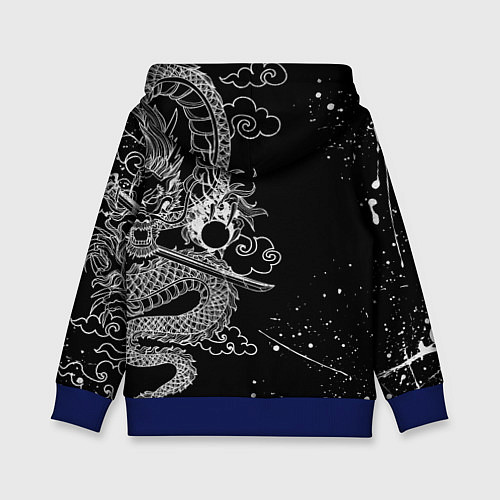 Детская толстовка ТОКИЙСКИЕ МСТИТЕЛИ TOKYO REVENGERS ДРАКОН / 3D-Синий – фото 2