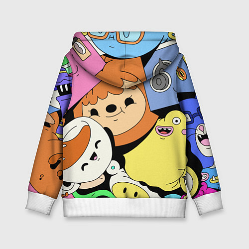 Детская толстовка Toca Life: Heroes / 3D-Белый – фото 2