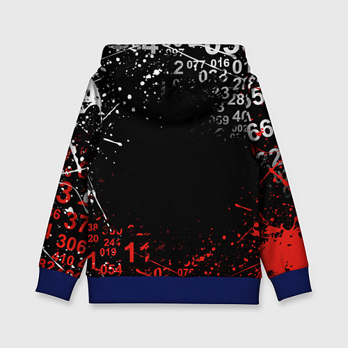 Детская толстовка TOKYO GHOUL МИНУС 7 ТОКИЙСКИЙ ГУЛЬ 1000-7 / 3D-Синий – фото 2
