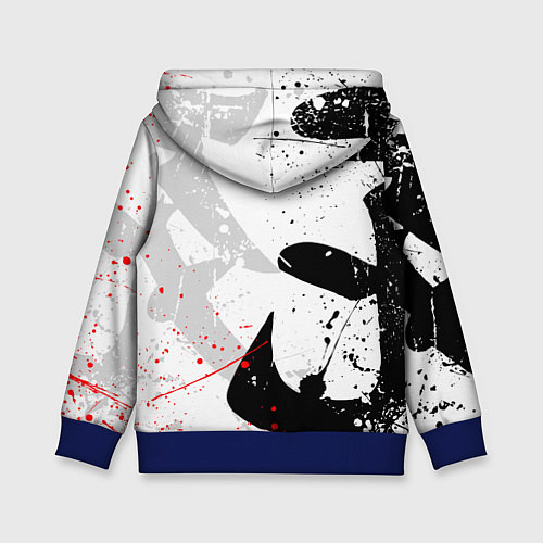 Детская толстовка GHOST OF TSUSHIMA ПРИЗРАК ЦУСИМЫ БЕЛЫЙ / 3D-Синий – фото 2