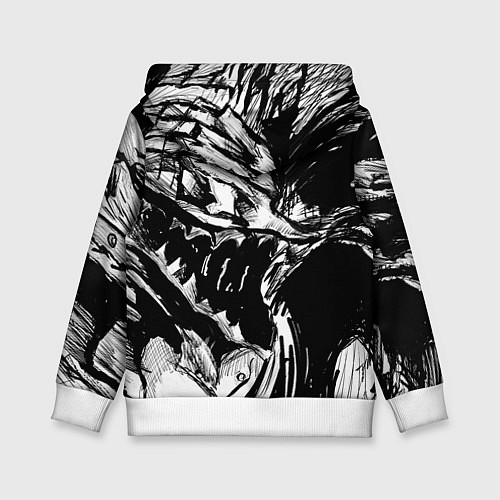 Детская толстовка БЕРСЕРК РИСУНОК BERSERK / 3D-Белый – фото 2