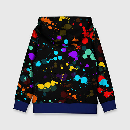 Детская толстовка TOCA BOCA RAINBOW PAINTS ТОКА БОКА РАДУЖНЫЕ КРАСКИ / 3D-Синий – фото 2
