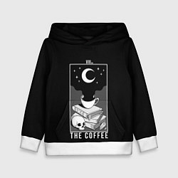 Толстовка-худи детская The Coffee Occult, цвет: 3D-белый