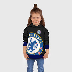 Толстовка-худи детская ЧЕЛСИ CHELSEA BIG LOGO, цвет: 3D-синий — фото 2