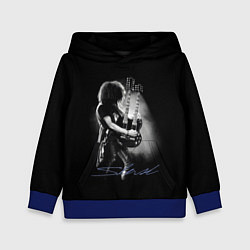 Толстовка-худи детская Слэш, цвет: 3D-синий