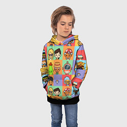 Толстовка-худи детская TOCA BOCA WORLD HERO, цвет: 3D-черный — фото 2
