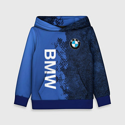 Толстовка-худи детская BMW Бэха, цвет: 3D-синий