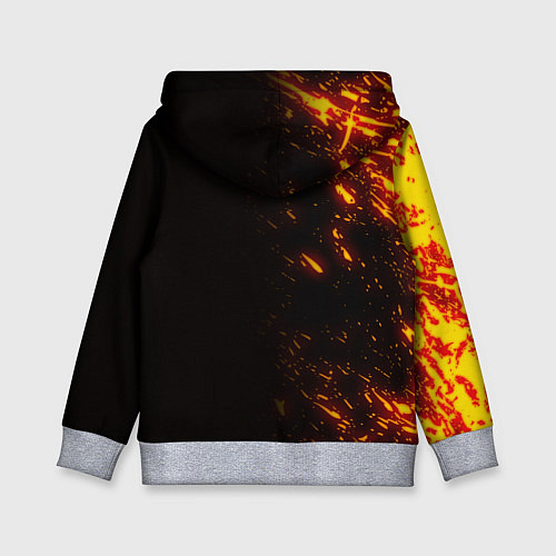 Детская толстовка Serious Sam Fire Wave / 3D-Меланж – фото 2