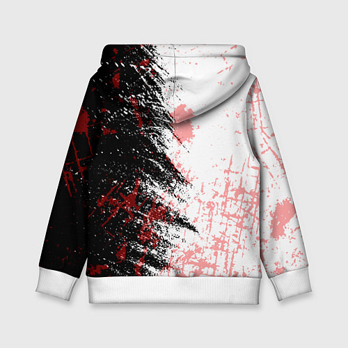 Детская толстовка Destiny Кровавые пятна / 3D-Белый – фото 2
