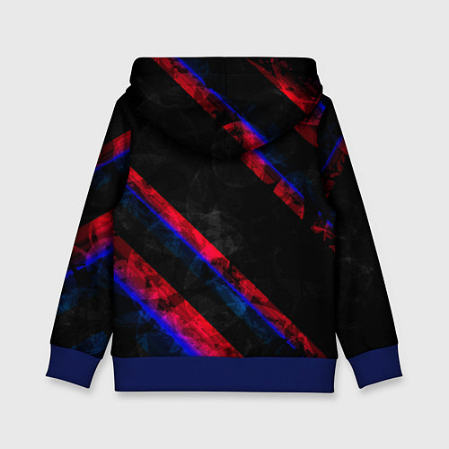 Детская толстовка ЦСКА Dark Theme / 3D-Синий – фото 2