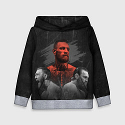 Толстовка-худи детская McGregor ConoR, цвет: 3D-меланж