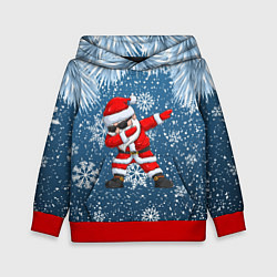 Толстовка-худи детская DAB SANTA WINTER, цвет: 3D-красный