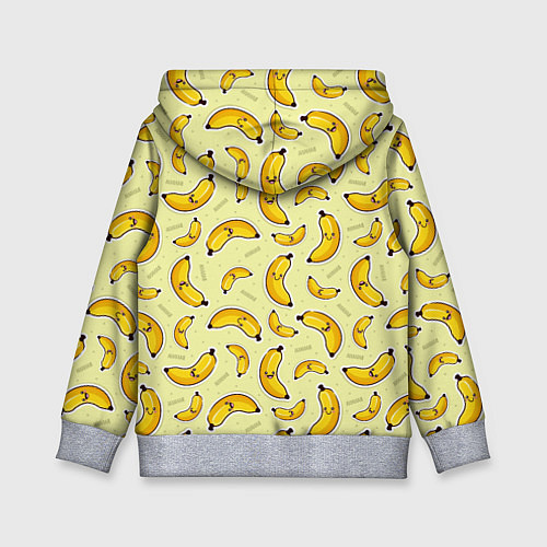 Детская толстовка Банановый Бум / 3D-Меланж – фото 2
