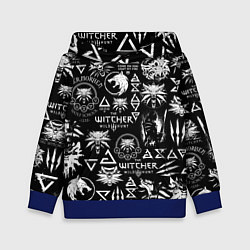 Толстовка-худи детская ВЕДЬМАК ЛОЛГОБОМБИНГ THE WITCHER, цвет: 3D-синий
