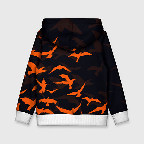 Детская толстовка Стая Воронов / 3D-Белый – фото 2