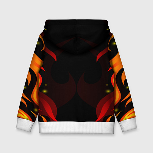 Детская толстовка DOTA 2 SHADOW FIEND ТЕНЬ ОГОНЬ / 3D-Белый – фото 2