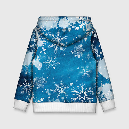 Детская толстовка МАЙНКРАФТ НОВОГОДНИЙ, MINECRAFT / 3D-Белый – фото 2