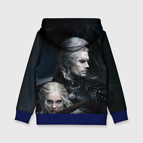 Детская толстовка THE WITCHER 2 SEASON / 3D-Синий – фото 2