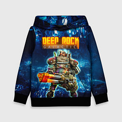 Толстовка-худи детская Deep Rock Galactic Gunner, цвет: 3D-черный