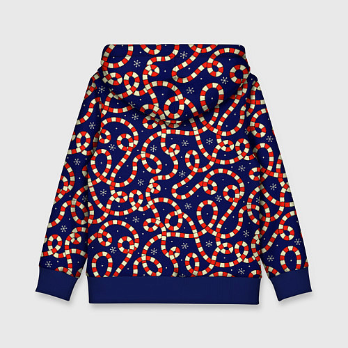 Детская толстовка БЕСКОНЕЧНЫЙ ЛЕДЕНЕЦ САНТЫ / 3D-Синий – фото 2