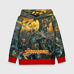 Толстовка-худи детская Warhammer old battle, цвет: 3D-красный