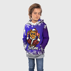 Толстовка-худи детская СердеШки от КотэКлауса, цвет: 3D-меланж — фото 2