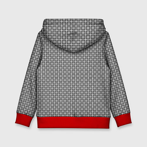 Детская толстовка Коллекция Journey Клетка 2 119-9-7-f1 Дополнение к / 3D-Красный – фото 2