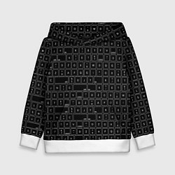 Детская толстовка КЛАВИАТУРА КЛАВИШИ