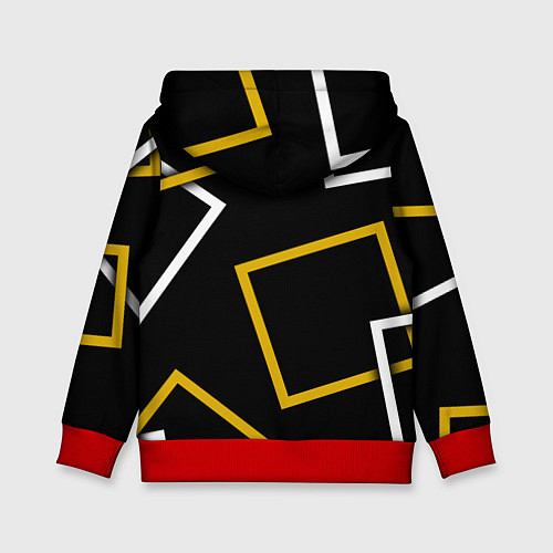 Детская толстовка АРАТАКИ ИТТО ГЕОМЕТРИЯ ITTO / 3D-Красный – фото 2