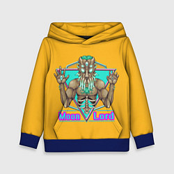 Толстовка-худи детская Moon lord, цвет: 3D-синий