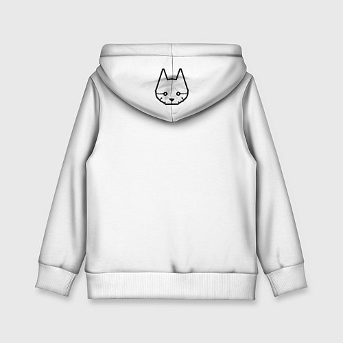 Детская толстовка Stray / 3D-Белый – фото 2