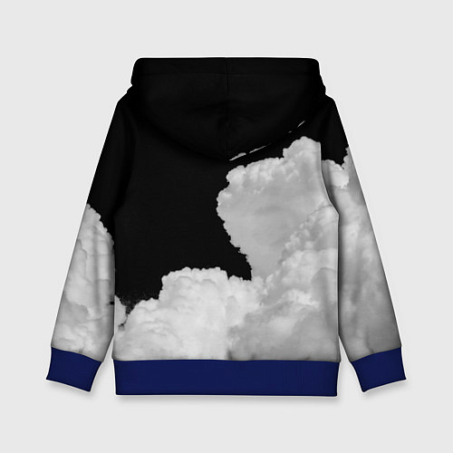 Детская толстовка Umbrella Corporation Облока / 3D-Синий – фото 2