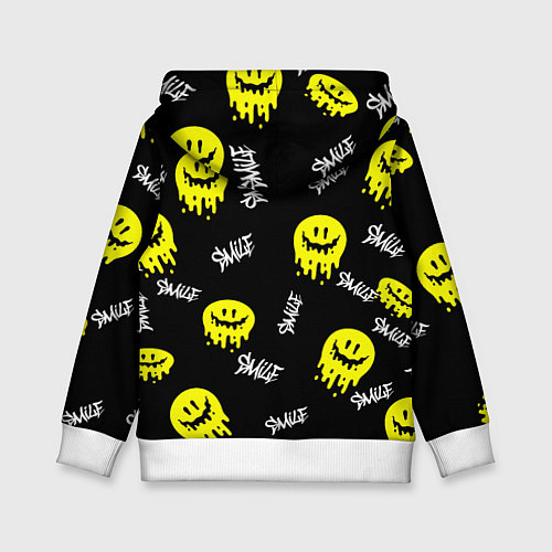 Детская толстовка SMILE smile граффити / 3D-Белый – фото 2