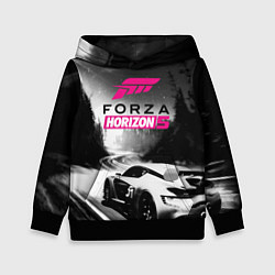 Толстовка-худи детская Forza Horizon 5 - night race, цвет: 3D-черный