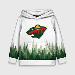 Детская толстовка Minnesota Wild, Миннесота Уайлд Лес