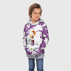 Толстовка-худи детская РЭЙМАН RAYMAN LEGENDS, цвет: 3D-меланж — фото 2