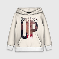 Детская толстовка Dont look upНе смотри на вверх