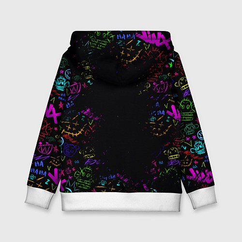 Детская толстовка League Of Legends граффити / 3D-Белый – фото 2