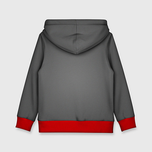 Детская толстовка Кря / 3D-Красный – фото 2