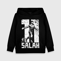 Толстовка-худи детская Мохамед Салах Mohamed Salah, цвет: 3D-черный