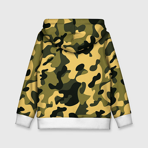 Детская толстовка Дачне войска в деле! / 3D-Белый – фото 2