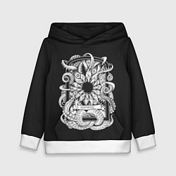 Толстовка-худи детская Азатот, цвет: 3D-белый